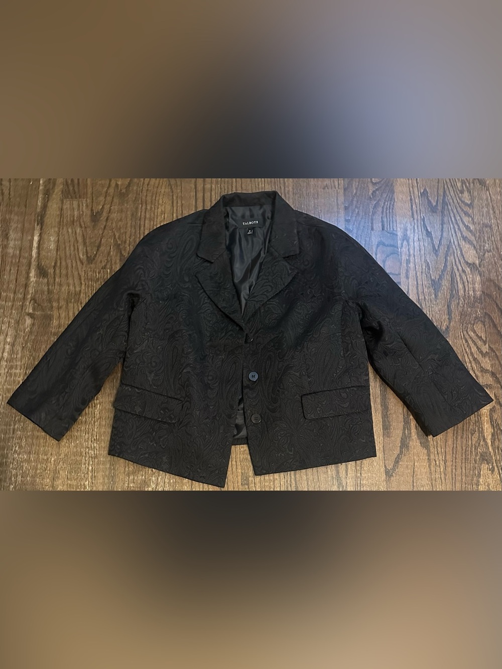 Talbots Cropped Blazer